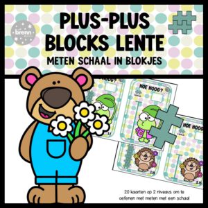 PLUS-PLUS: METEN LENTE SCHAAL BLOKJES