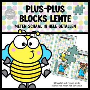 PLUS-PLUS: METEN LENTE SCHAAL IN HELE GETALLEN