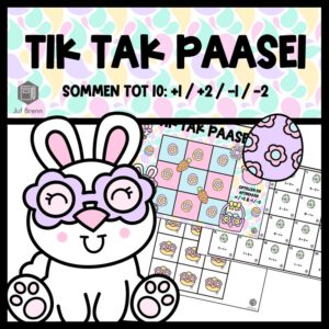 TIK TAK PAASEI: SOMMEN TOT 10 +1 / +2 / -1 / -2