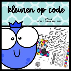 STAAL 2 WOORDENSCHAT KLEUREN OP CODE GROEP 5 THEMA RECLAME