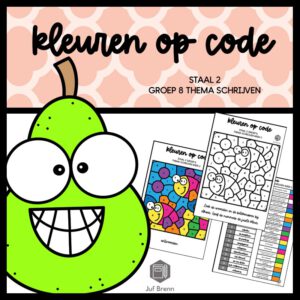 STAAL 2 WOORDENSCHAT KLEUREN OP CODE GROEP 8 THEMA SCHRIJVEN