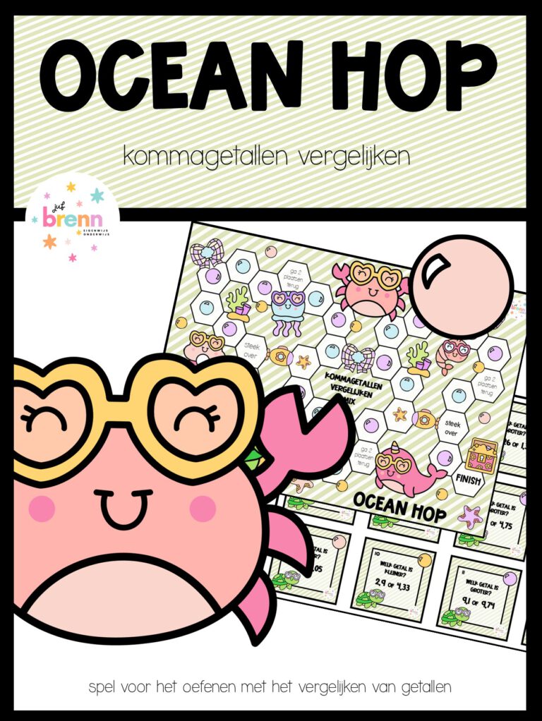 OCEAN HOP: KOMMAGETALLEN VERGELIJKEN