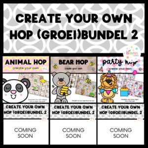 CREATE YOUR OWN HOP (GROEI)BUNDEL 2