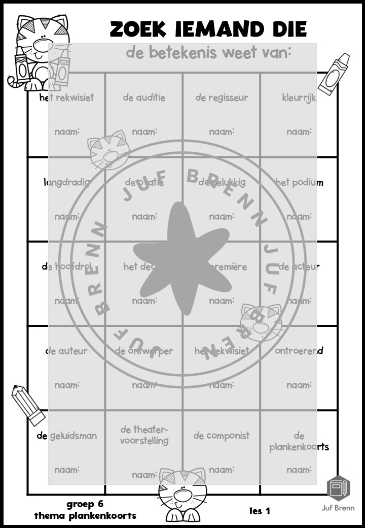 STAAL 1 WOORDENSCHAT ZOEK IEMAND DIE GROEP 6 THEMA PLANKENKOORTS - Afbeelding 2
