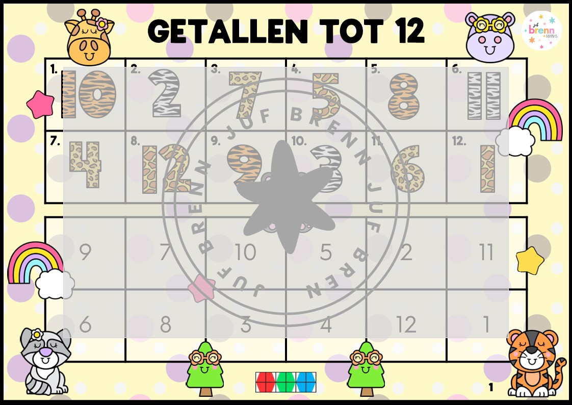 MINI LOCO: GETALLEN TOT 12 - Afbeelding 2