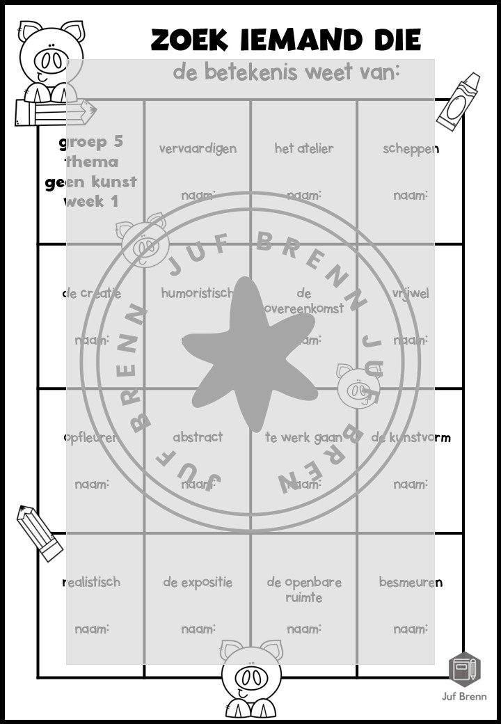 STAAL 2 WOORDENSCHAT ZOEK IEMAND DIE GROEP 5 THEMA GEEN KUNST - Afbeelding 2