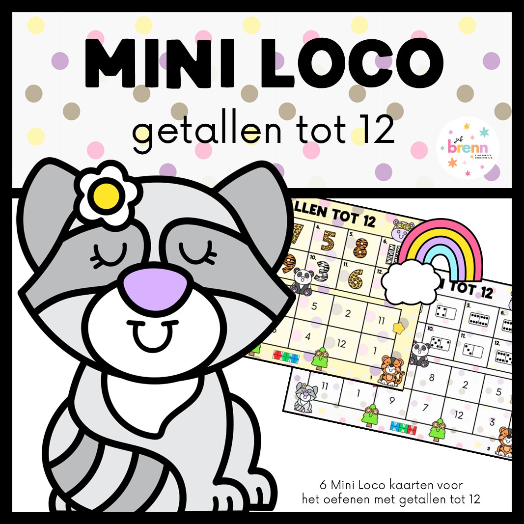 MINI LOCO: GETALLEN TOT 12