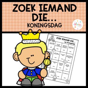 ZOEK IEMAND DIE... KONINGSDAG