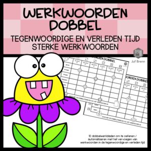 WERKWOORDEN DOBBEL TEGENWOORDIGE TIJD EN VERLEDEN TIJD STERK