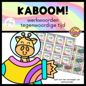 KABOOM! WERKWOORDEN TEGENWOORDIGE TIJD