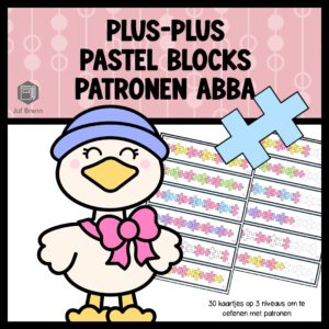 PLUS-PLUS: PATRONEN ABBA PASTEL