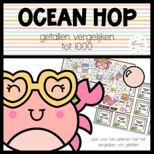 OCEAN HOP: GETALLEN VERGELIJKEN TOT 1000