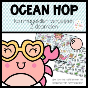 OCEAN HOP: KOMMAGETALLEN VERGELIJKEN 2 DECIMALEN
