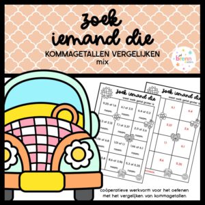 ZOEK IEMAND DIE KOMMAGETALLEN VERGELIJKEN MIX