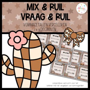 MIX VRAAG & RUIL: KOMMAGETALLEN VERGELIJKEN MIX