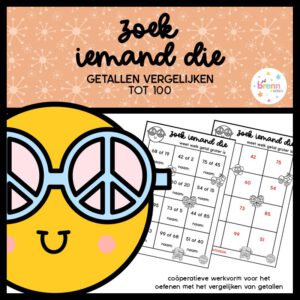ZOEK IEMAND DIE GETALLEN VERGELIJKEN TOT 100