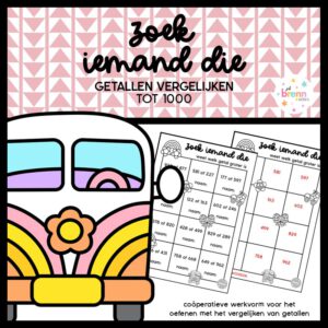 ZOEK IEMAND DIE GETALLEN VERGELIJKEN TOT 1000