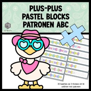 PLUS-PLUS: PATRONEN ABC PASTEL