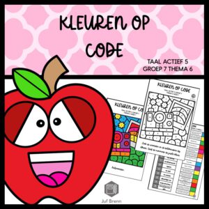 TAAL ACTIEF 5 WOORDENSCHAT KLEUREN OP CODE GROEP 7 THEMA 6
