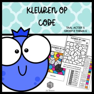 TAAL ACTIEF 5 WOORDENSCHAT KLEUREN OP CODE GROEP 8 THEMA 6