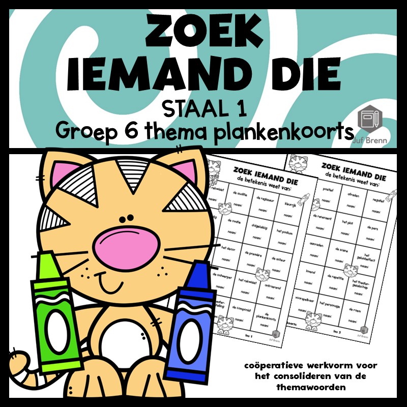 STAAL 1 WOORDENSCHAT ZOEK IEMAND DIE GROEP 6 THEMA PLANKENKOORTS