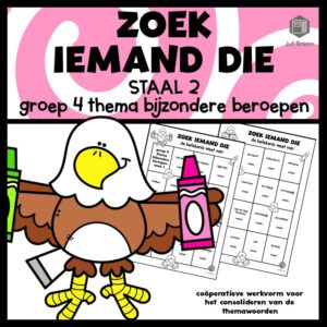 STAAL 2 WOORDENSCHAT ZOEK IEMAND DIE GROEP 4 THEMA BIJZONDERE BEROEPEN