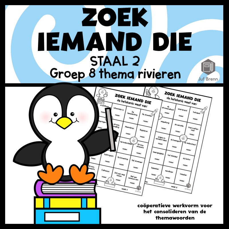 STAAL 2 WOORDENSCHAT ZOEK IEMAND DIE GROEP 8 THEMA RIVIEREN