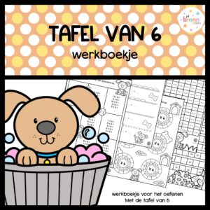 WERKBOEKJE: TAFEL VAN 6