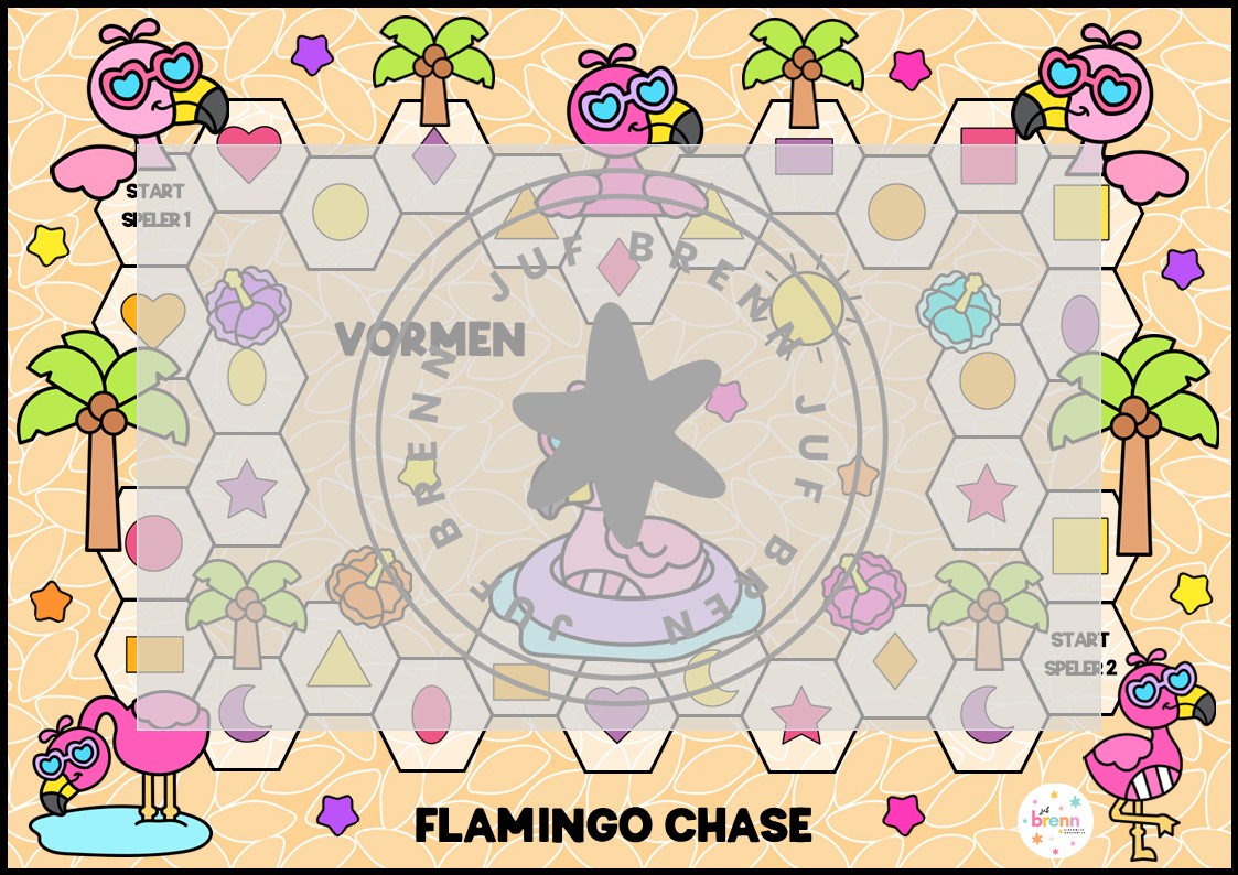 FLAMINGO CHASE: VORMEN - Afbeelding 2