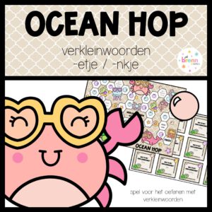 OCEAN HOP: VERKLEINWOORDEN ETJE NKJE