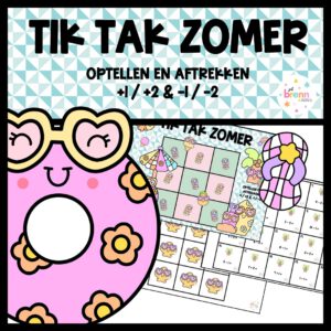TIK TAK ZOMER: SOMMEN TOT 10 +1 / +2 / -1 / -2