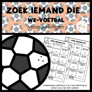 ZOEK IEMAND DIE... WK-VOETBAL VOORSPELLINGEN