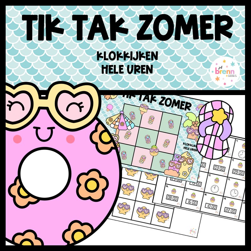 TIK TAK ZOMER: KLOKKIJKEN HELE UREN