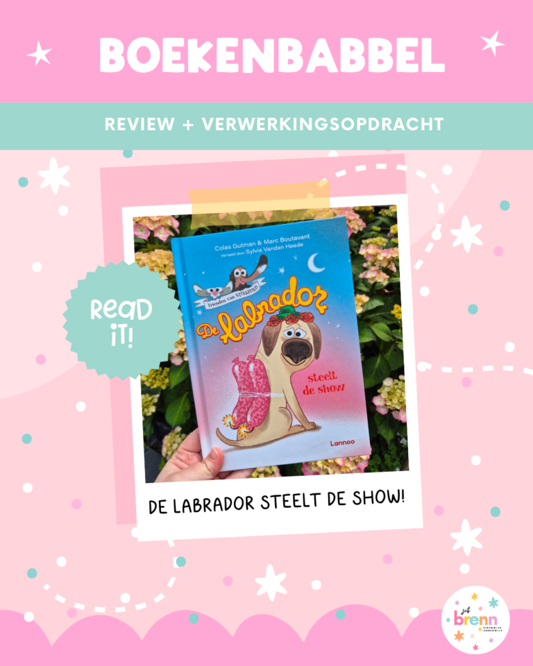 BOEKENBABBEL: DE LABRADOR STEELT DE SHOW