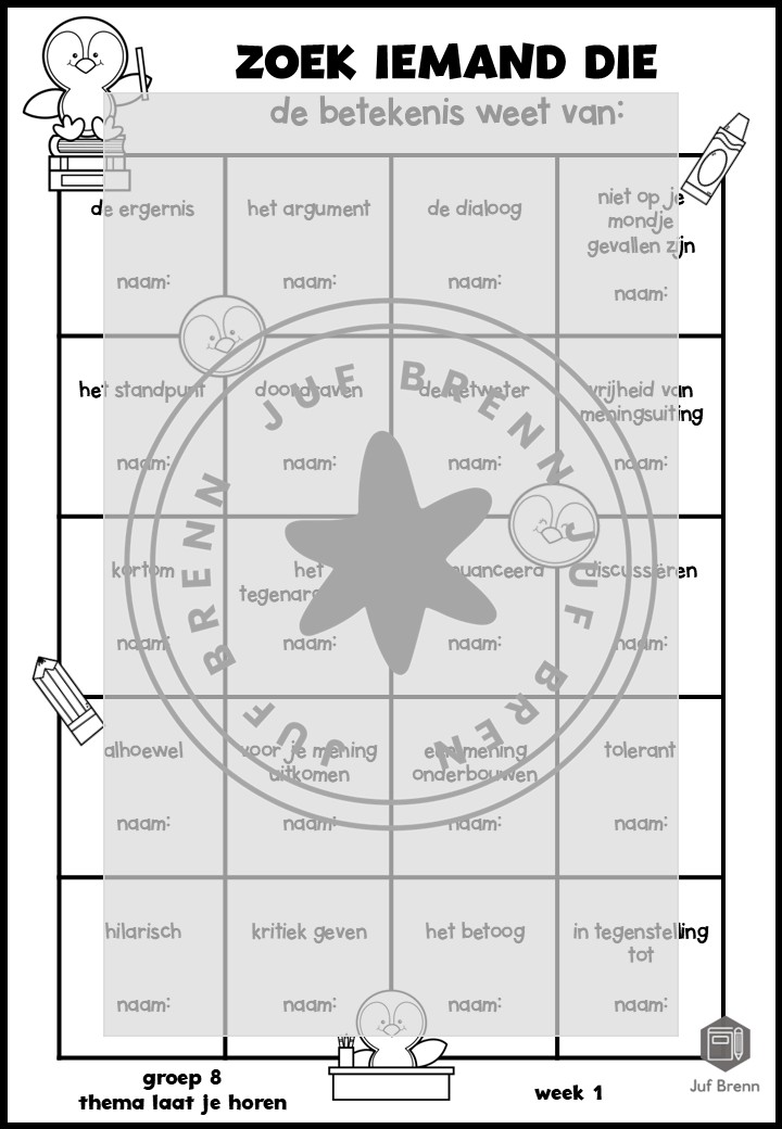 STAAL 2 WOORDENSCHAT ZOEK IEMAND DIE GROEP 8 THEMA LAAT JE HOREN - Afbeelding 2