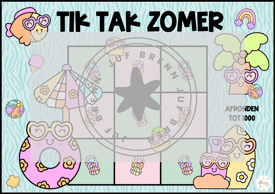 TIK TAK ZOMER: AFRONDEN TOT 1000 - Afbeelding 2