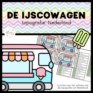 DE IJSCOWAGEN: TOPOGRAFIE NEDERLAND