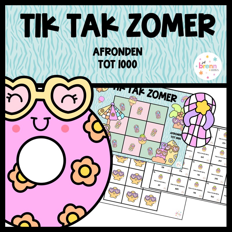 TIK TAK ZOMER: AFRONDEN TOT 1000