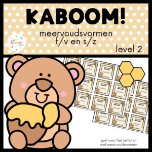 KABOOM! MEERVOUDSVORMEN F/V S/Z LEVEL 2