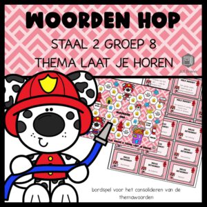 STAAL 2 WOORDEN HOP GROEP 8 THEMA LAAT JE HOREN