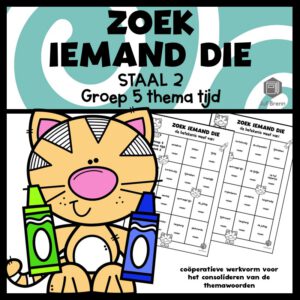 STAAL 2 WOORDENSCHAT ZOEK IEMAND DIE GROEP 5 THEMA TIJD