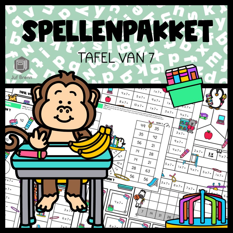 SPELLENPAKKET: TAFEL VAN 7