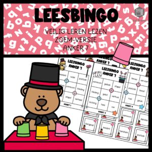 LEESBINGO VEILIG LEREN LEZEN ZOEM ANKER 7