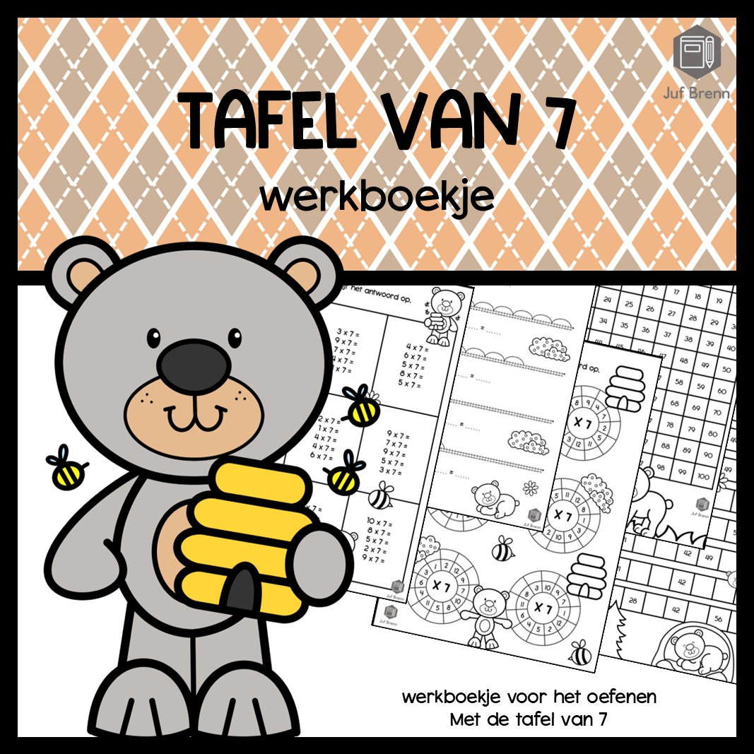 WERKBOEKJE: TAFEL VAN 7