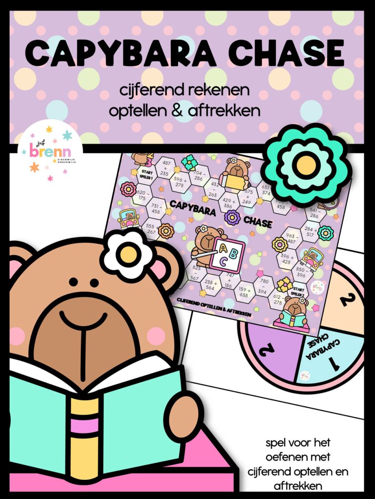 CAPYBARA CHASE: CIJFEREND OPTELLEN & AFTREKKEN