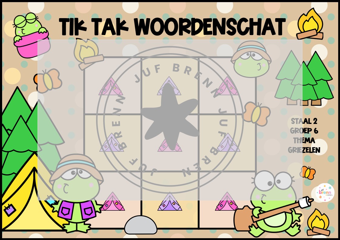 STAAL 2 TIK TAK WOORDENSCHAT GROEP 6 THEMA GRIEZELEN - Afbeelding 2