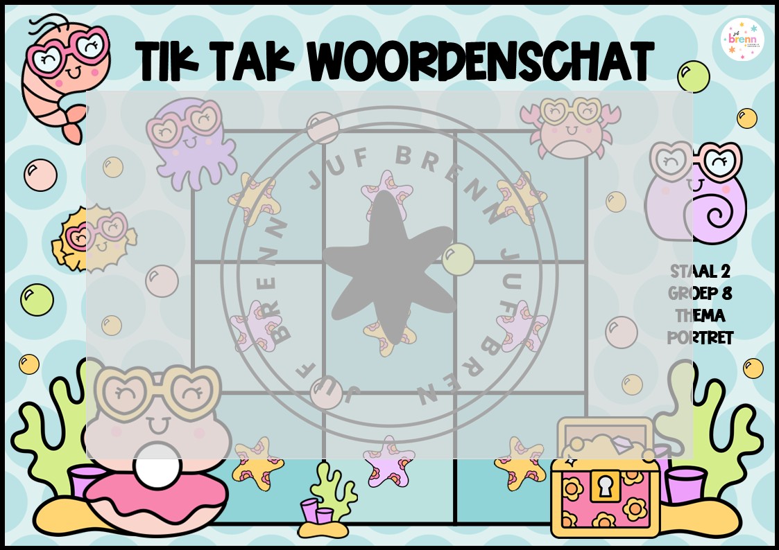 STAAL 2 TIK TAK WOORDENSCHAT GROEP 8 THEMA PORTRET - Afbeelding 2