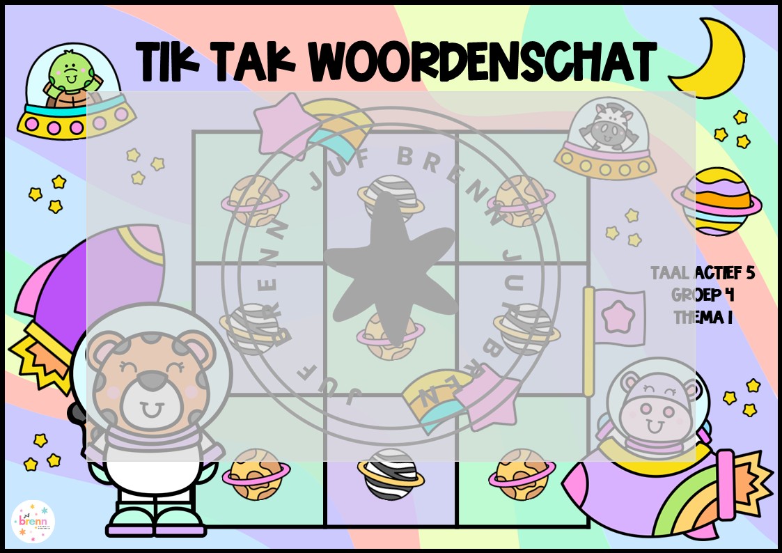 TAAL ACTIEF 5 TIK TAK WOORDENSCHAT GROEP 4 THEMA 1 - Afbeelding 2