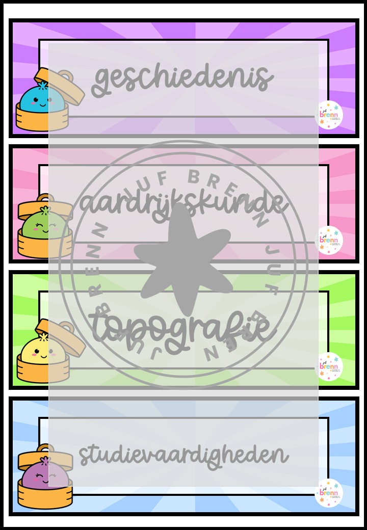 DAGRITMEKAARTEN THEMA DUMPLING - Afbeelding 4