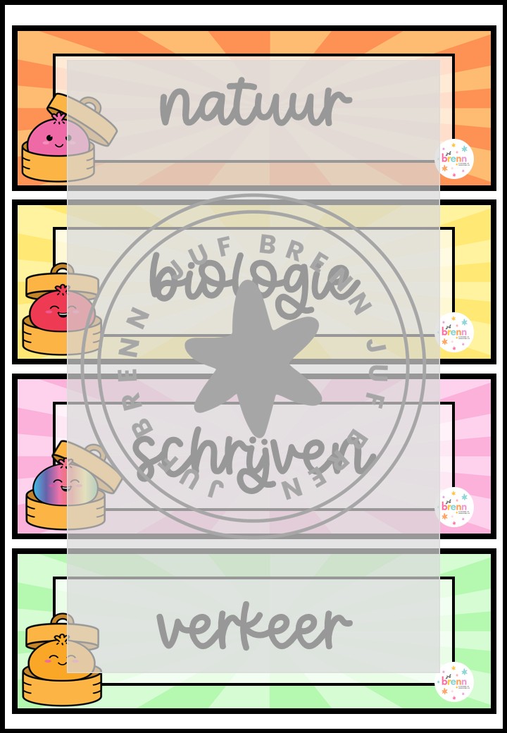 DAGRITMEKAARTEN THEMA DUMPLING - Afbeelding 5